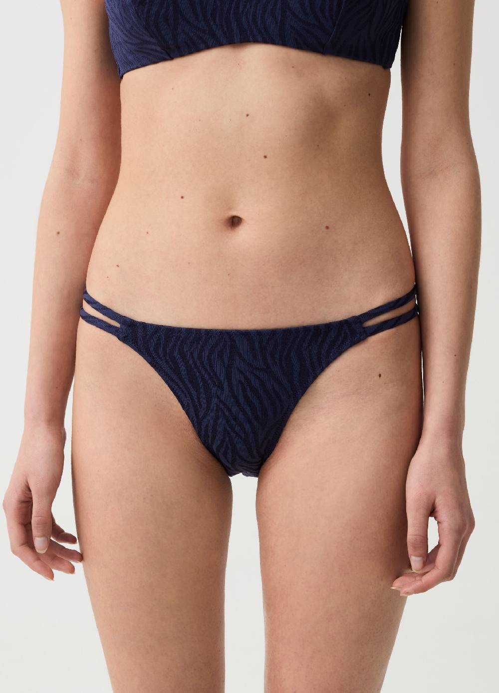 Ovs Slip Bikini Con Disegno Animalier