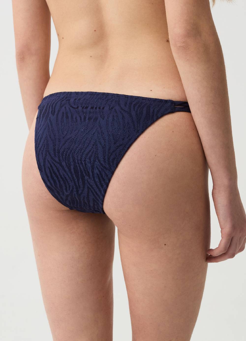 Ovs Slip Bikini Con Disegno Animalier