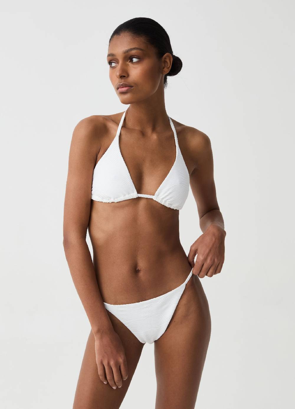 Ovs Slip bikini con disegno jacquard