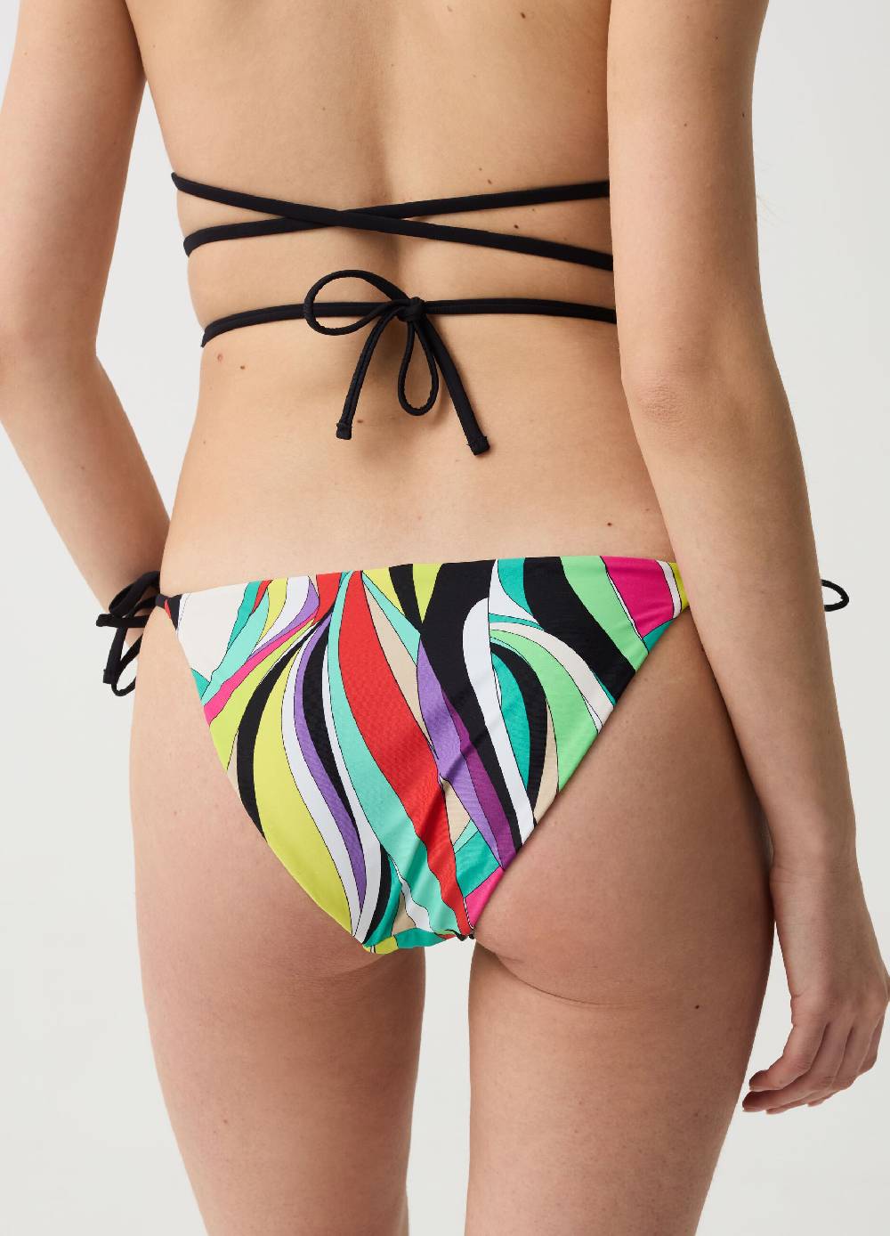 Ovs Slip Bikini Con Fantasia Multicolor