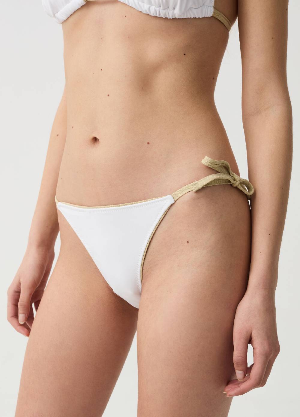 Ovs Slip Bikini Con Laccetti A Contrasto