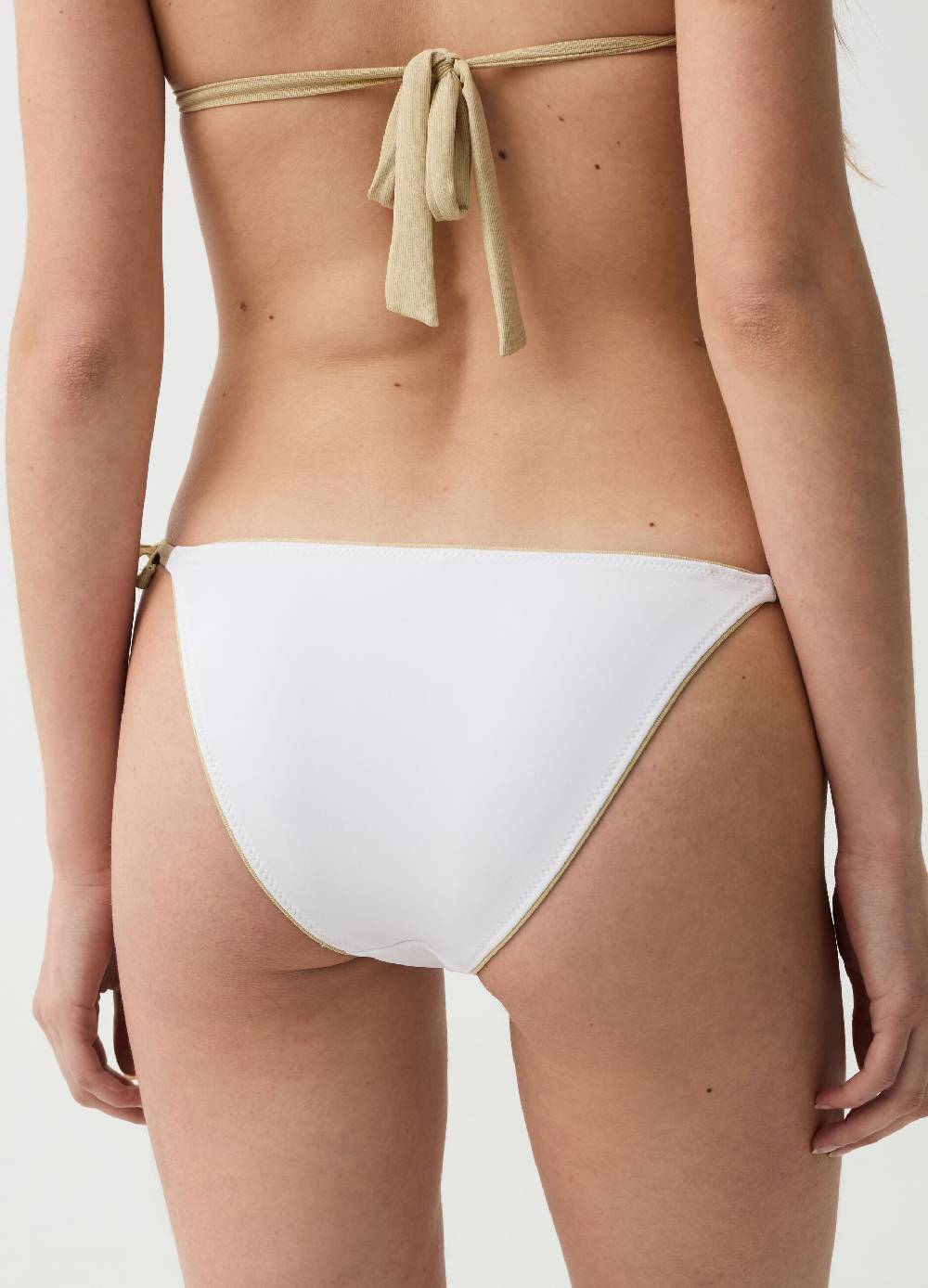 Ovs Slip Bikini Con Laccetti A Contrasto