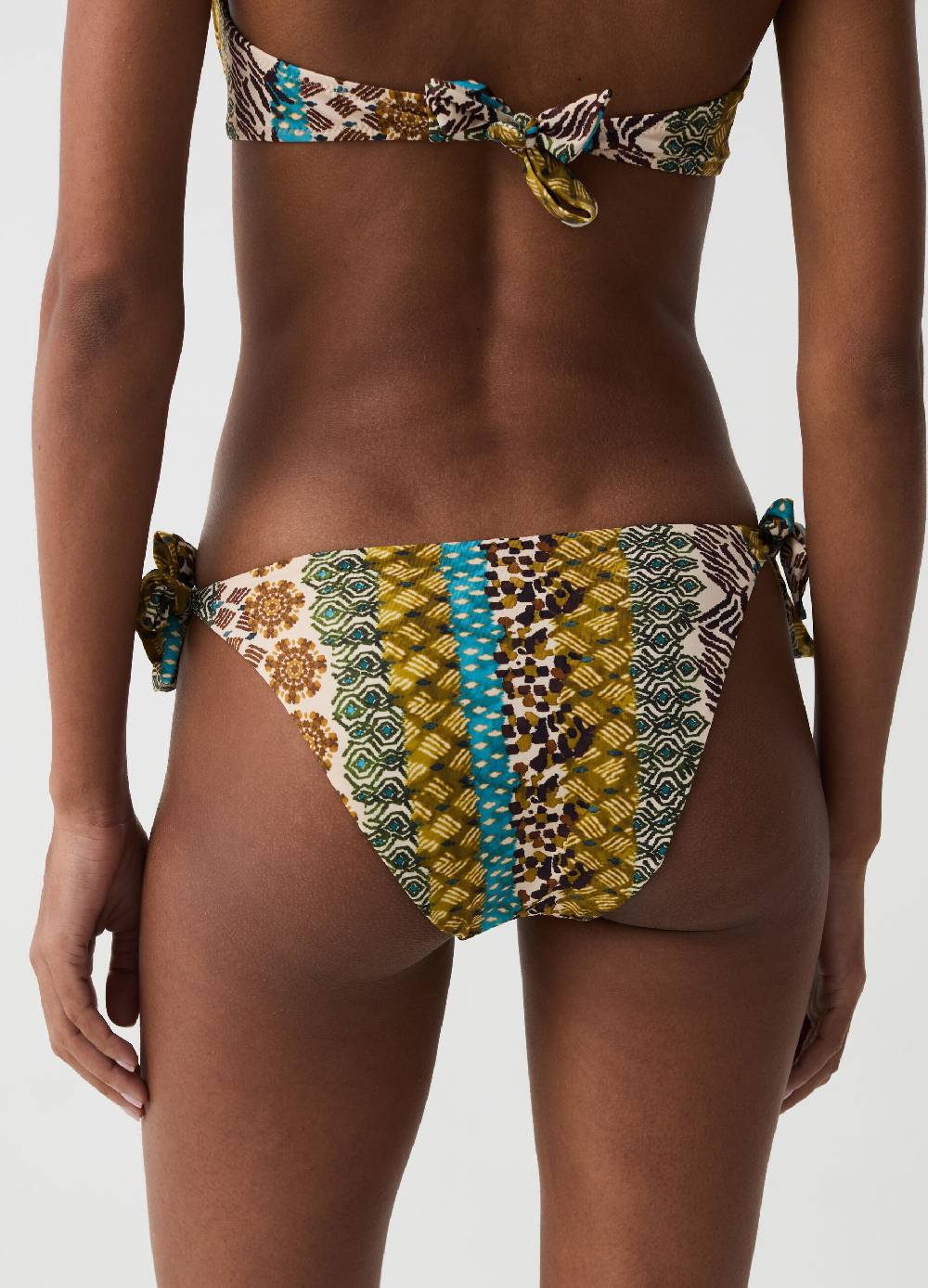 Ovs Slip Bikini Con Stampa Etnica