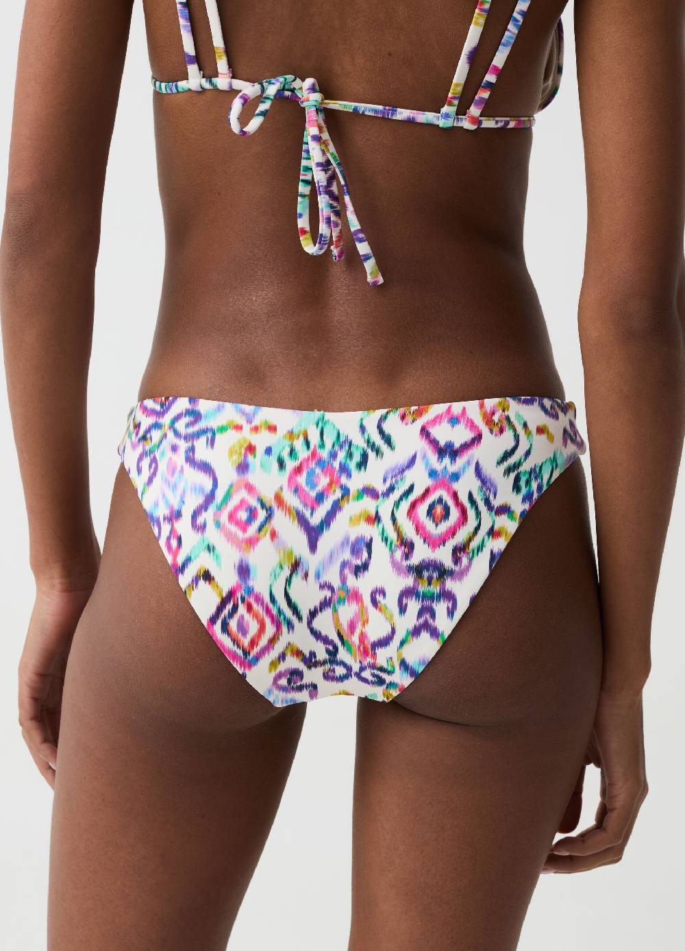 Ovs Slip Bikini Con Stampa Ikat