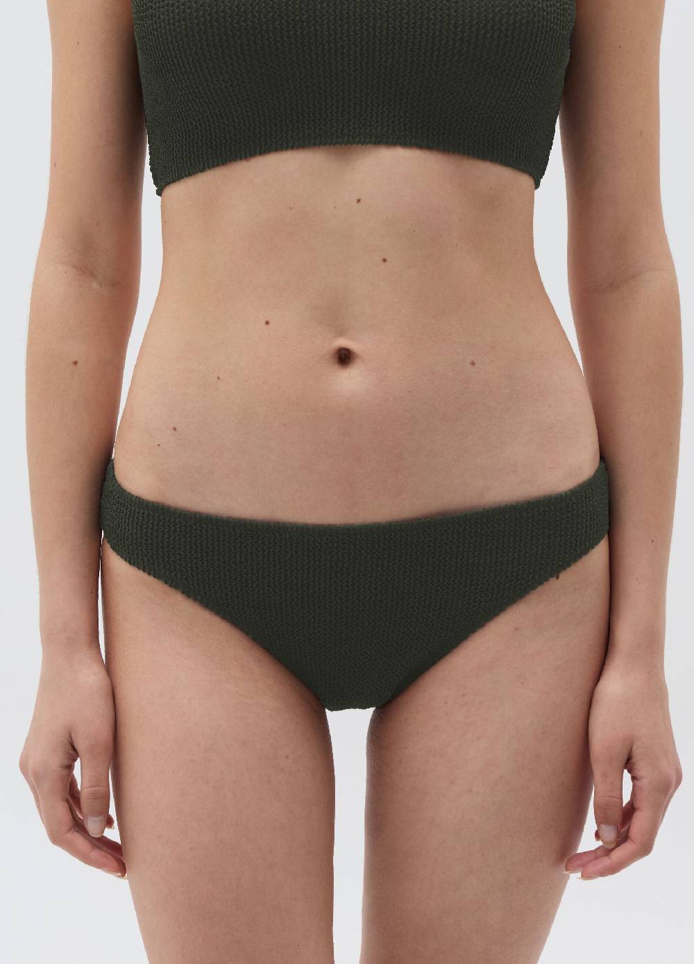 Ovs Slip Bikini Con Trama Ondulata