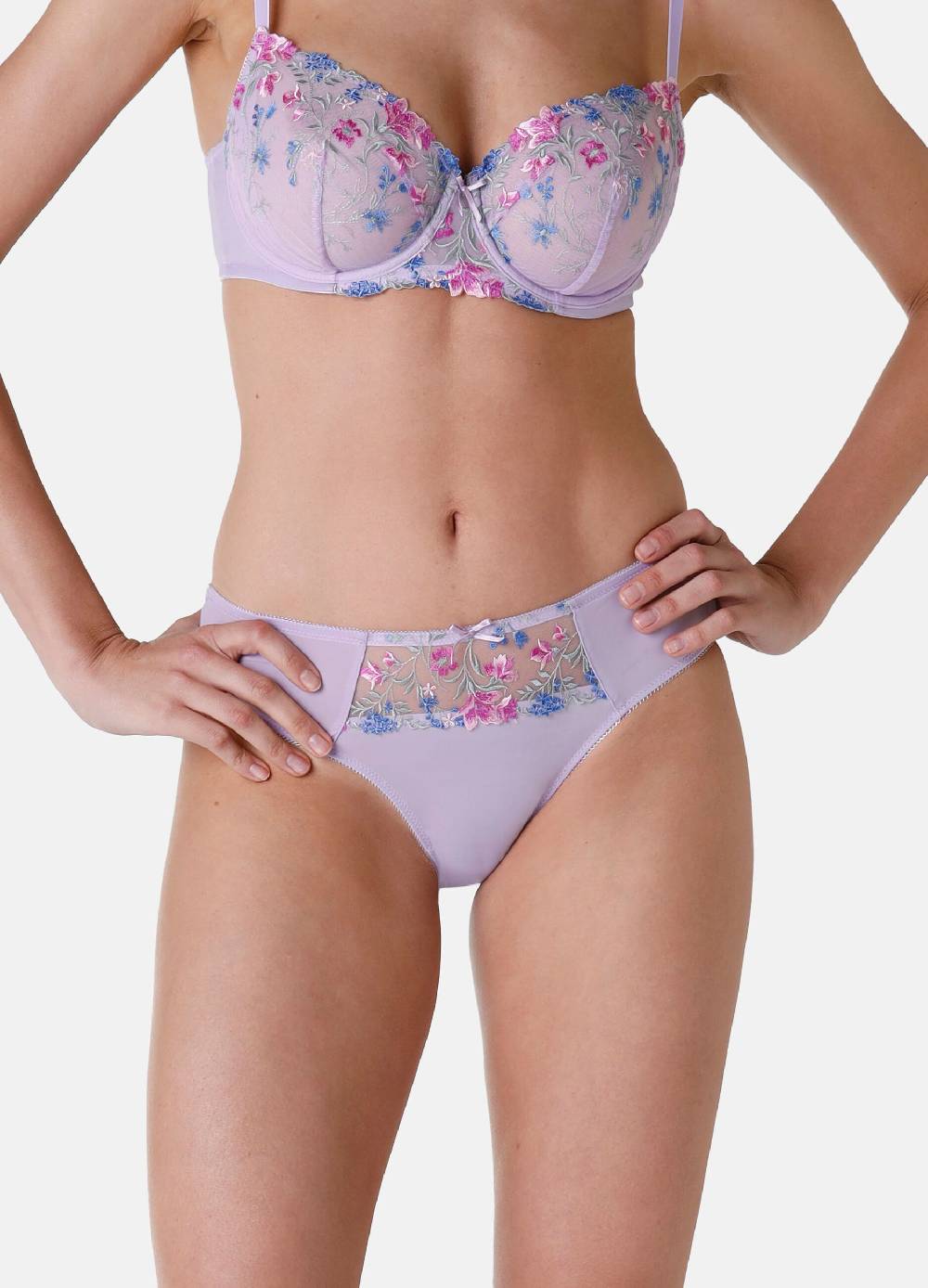 Ovs Slip Embroidery Lace Ricamo Floreale