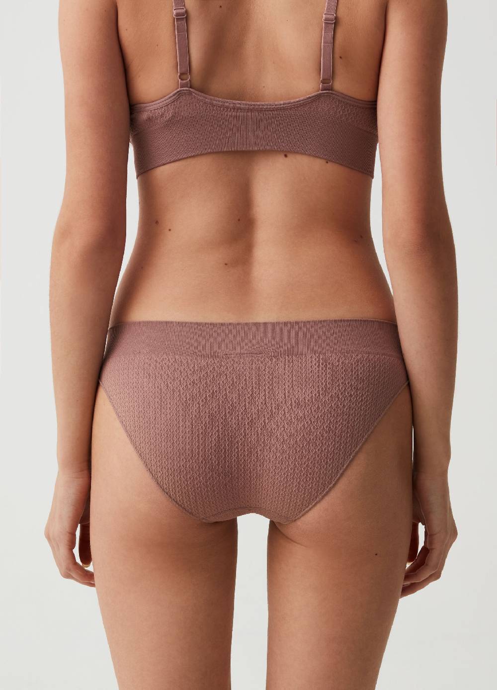 Ovs Slip In Microfibra Con Trama Intrecciata