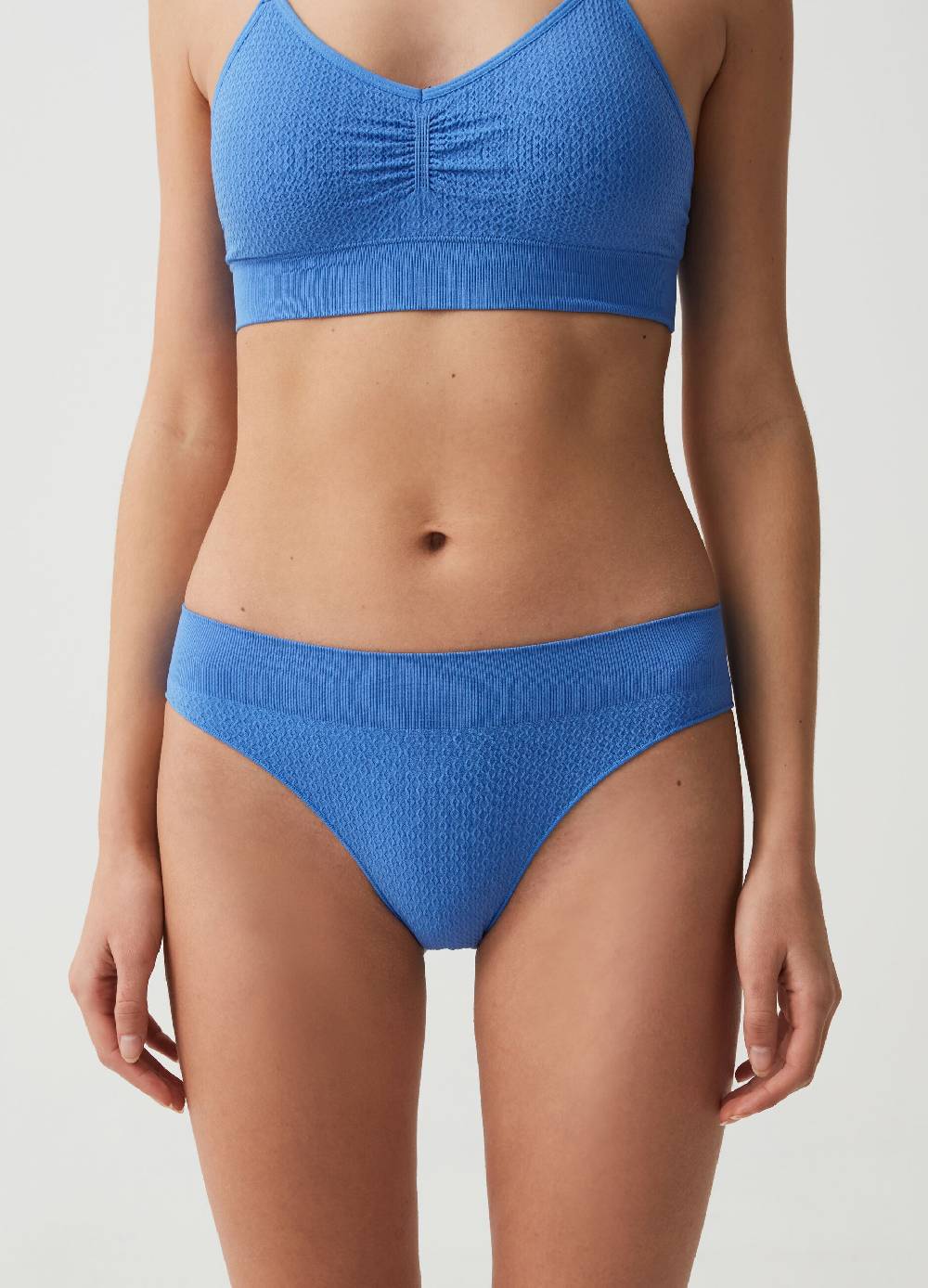 Ovs Slip In Microfibra Con Trama Intrecciata