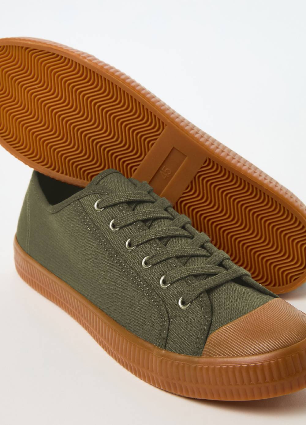 Ovs Sneakers In Cotone Con Dettagli