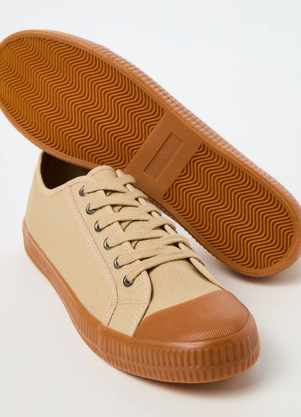 Ovs Sneakers In Cotone Con Dettagli