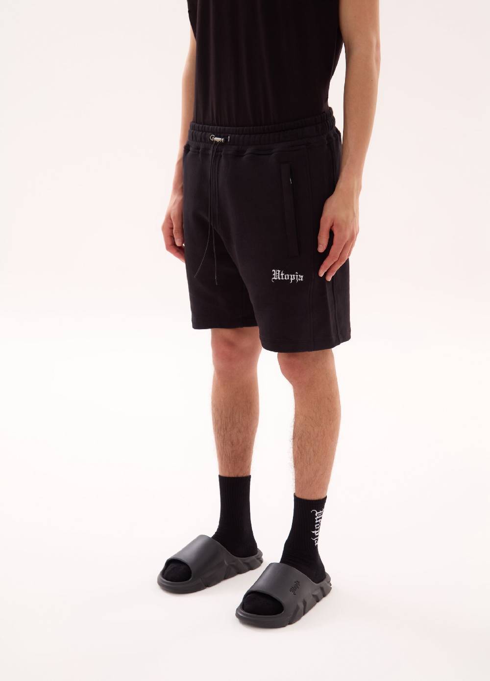 Ovs Sweat Shorts Black