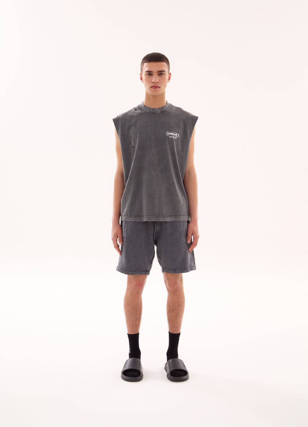 Ovs Sweat Shorts Vintage Grey