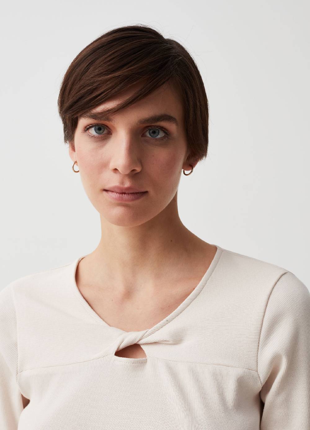 Ovs T-shirt A Maniche Lunghe Con Nodo