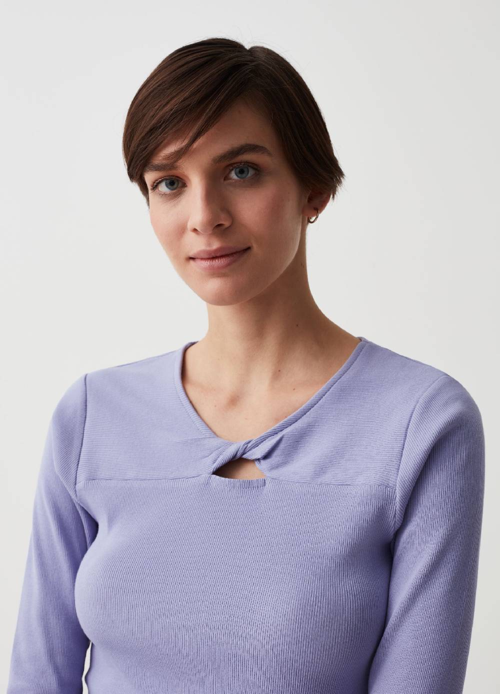 Ovs T-shirt A Maniche Lunghe Con Nodo