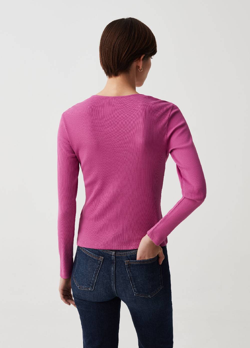 Ovs T-shirt A Maniche Lunghe Con Nodo