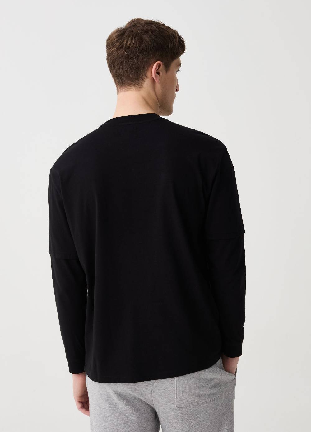 Ovs T-shirt A Maniche Lunghe Con Stampa