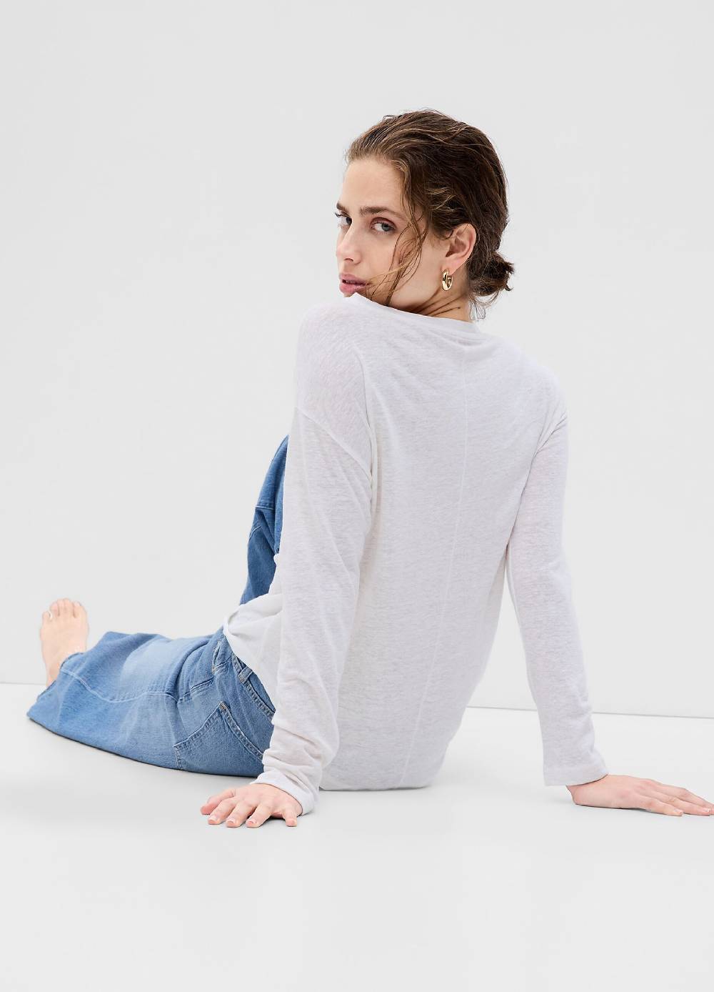 Ovs T-shirt A Maniche Lunghe Scollo A Barchetta