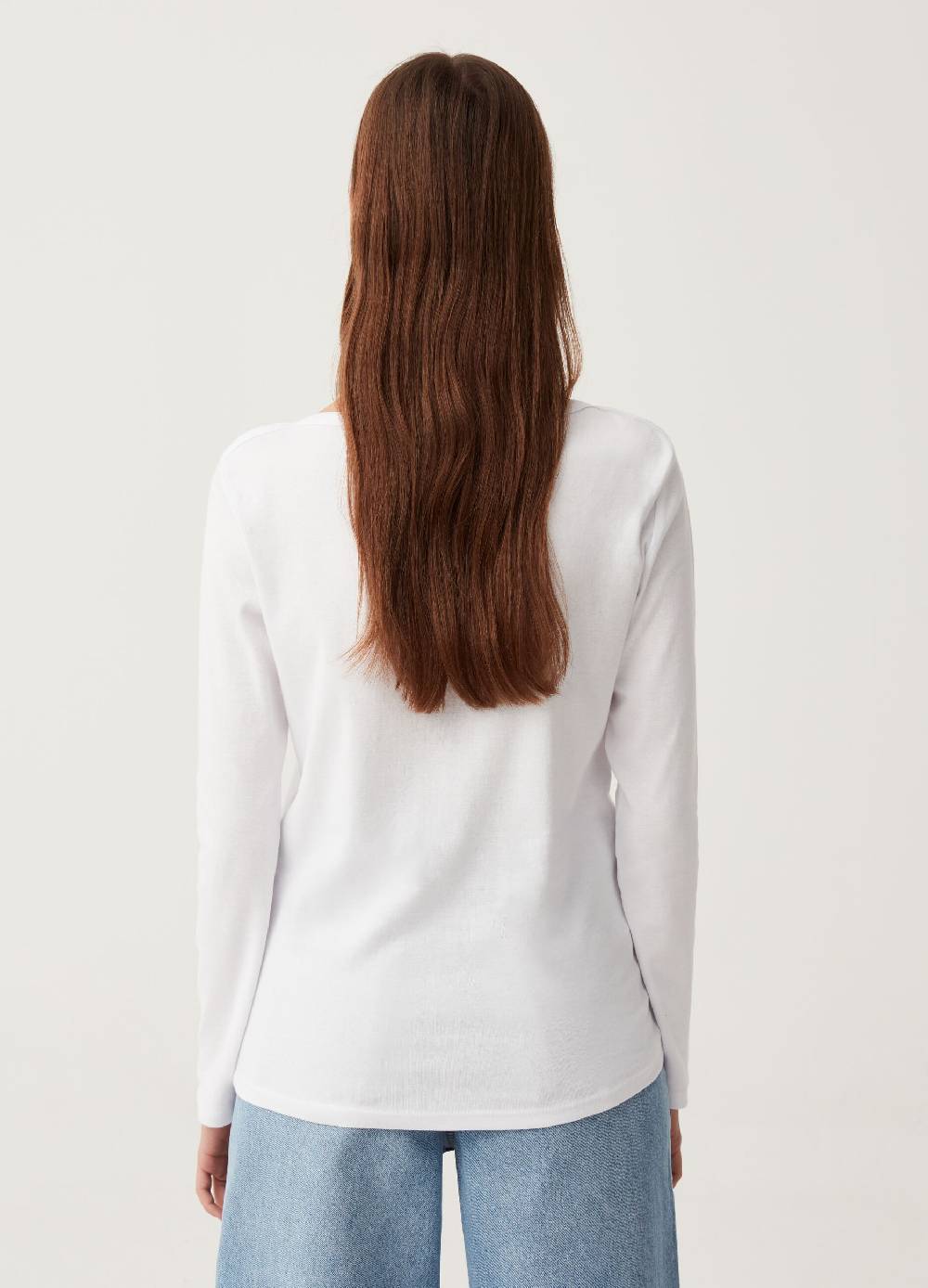 Ovs T-shirt A Maniche Lunghe Scollo A Barchetta