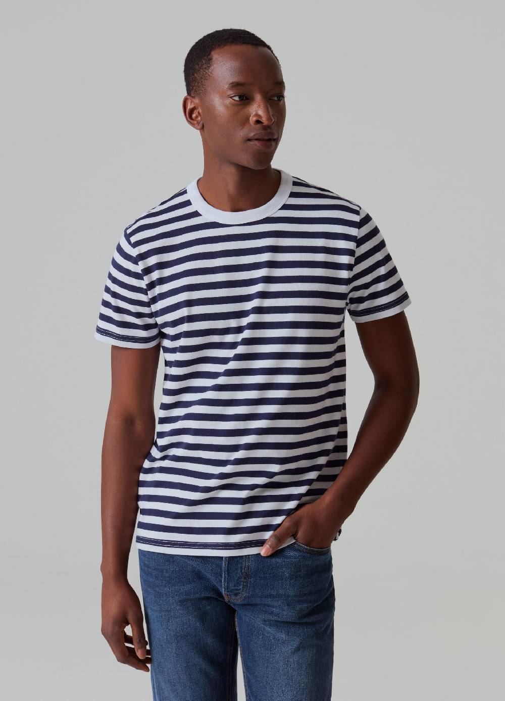 Ovs T-shirt A Righe Con Scollo Rotondo