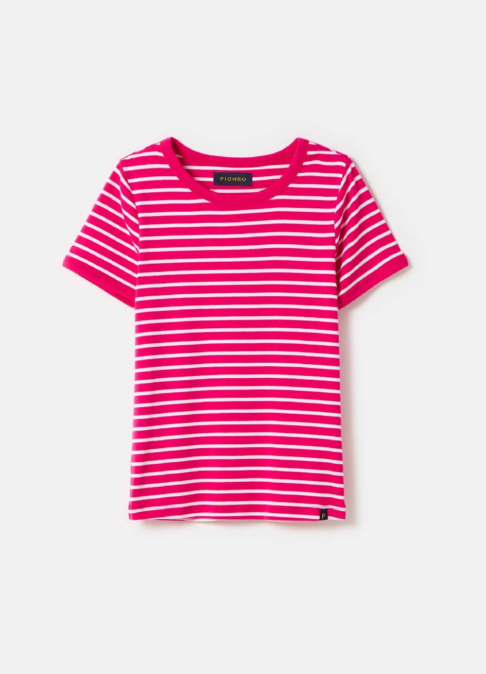 Ovs T-shirt A Righe In Cotone Stretch