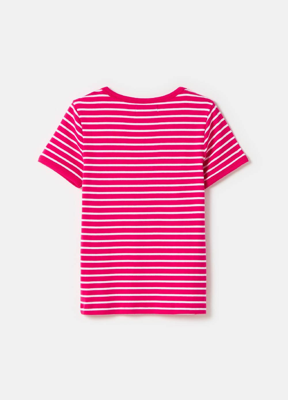 Ovs T-shirt A Righe In Cotone Stretch