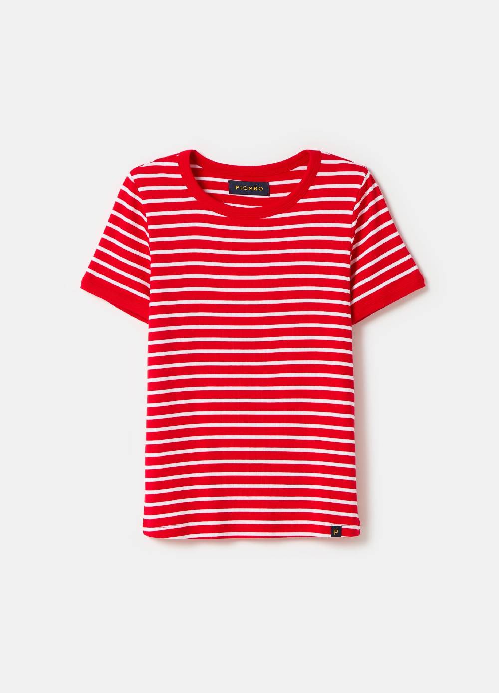 Ovs T-shirt A Righe In Cotone Stretch