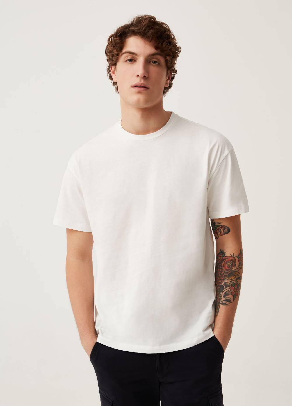 Ovs T-shirt boxy fit in cotone