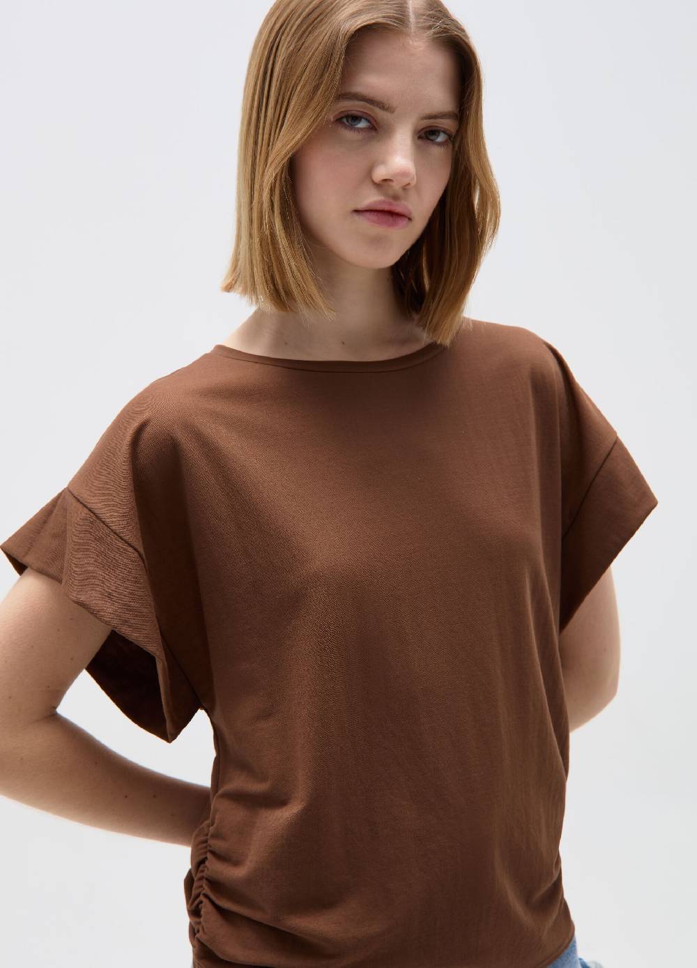 Ovs T-shirt Con Arricciatura Laterale