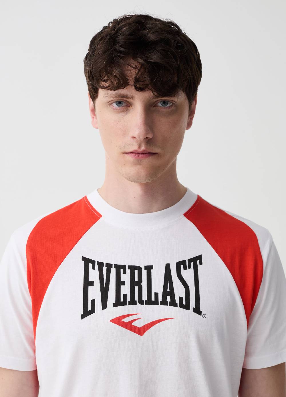 Ovs T-shirt Con Bande A Contrasto Stampa Logo