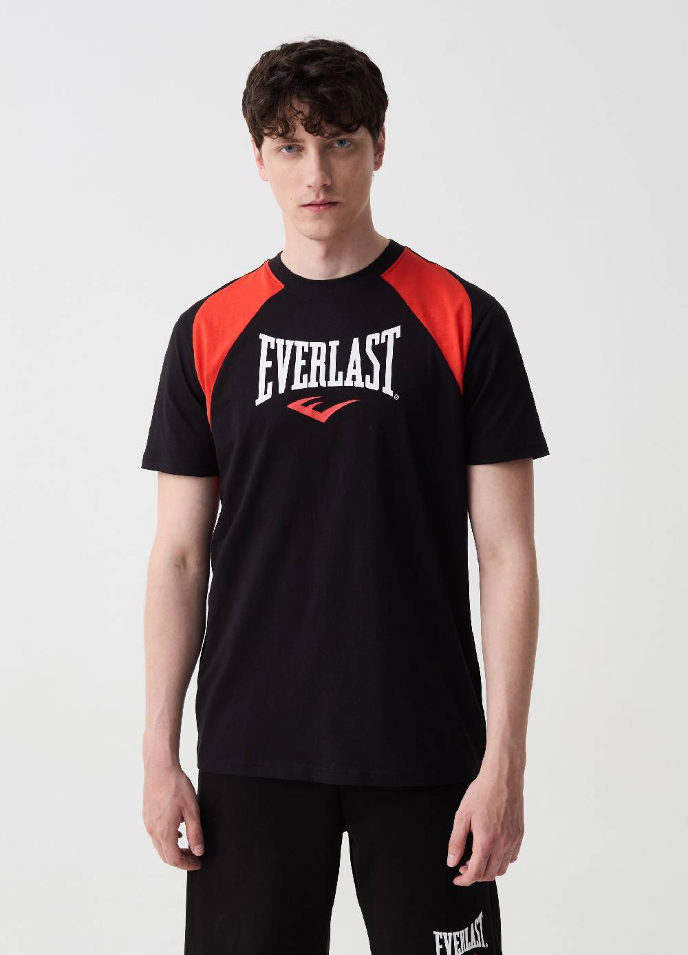 Ovs T-shirt Con Bande A Contrasto Stampa Logo