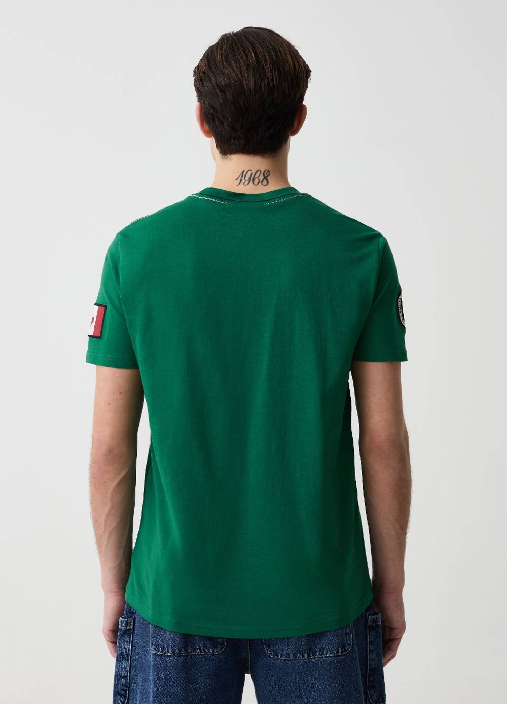Ovs T-shirt Con Cuciture A Contrasto Canada Trail