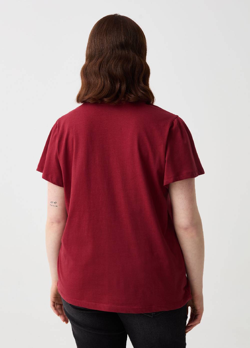 Ovs T-shirt Con Inserto Macrame Curvy