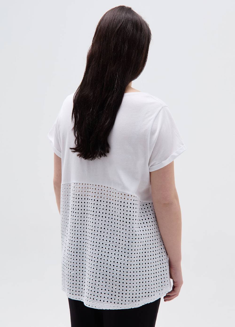 Ovs T-shirt Con Inserto Traforato Curvy