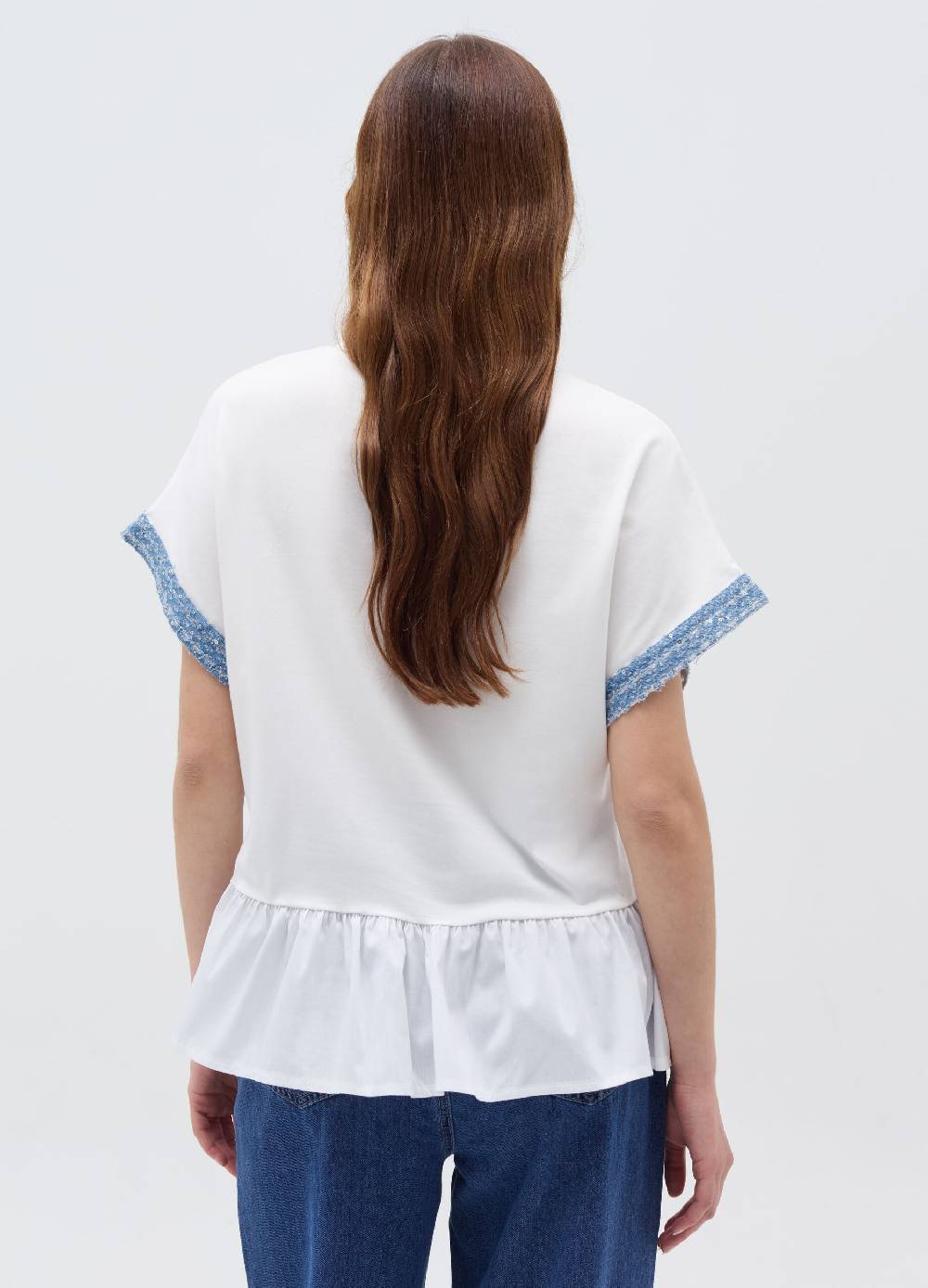 Ovs T-shirt Con Profili A Contrasto