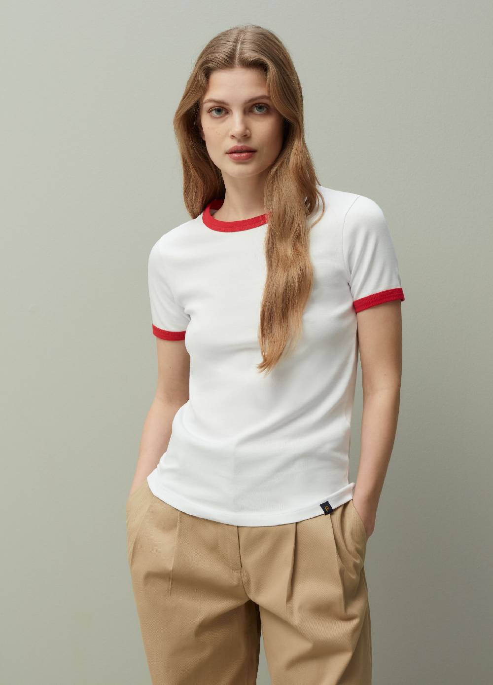 Ovs T-shirt con profili a contrasto