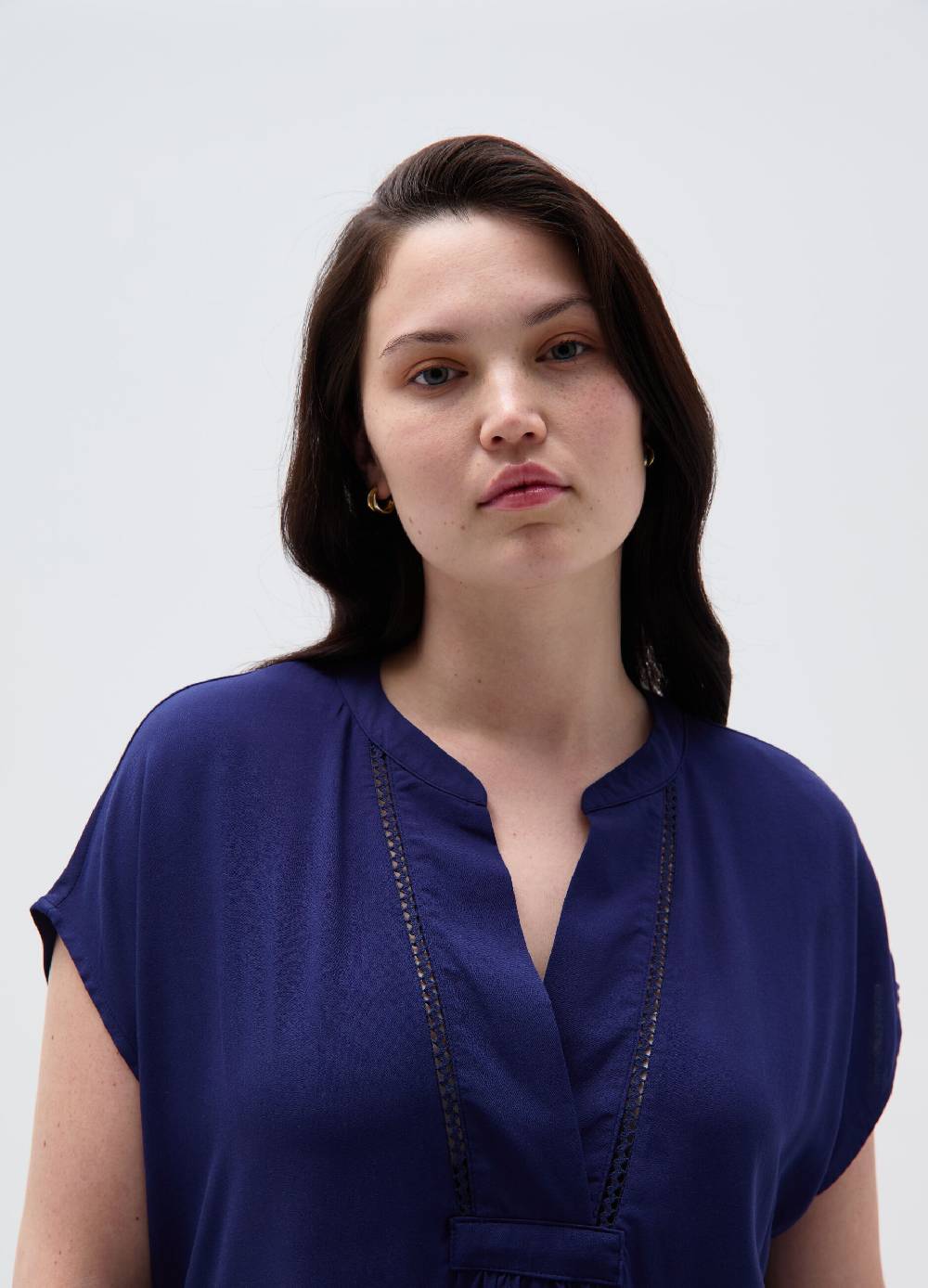 Ovs T-shirt Con Profilo Traforato Curvy