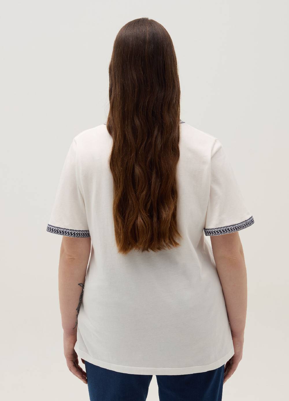 Ovs T-shirt Con Ricamo Curvy