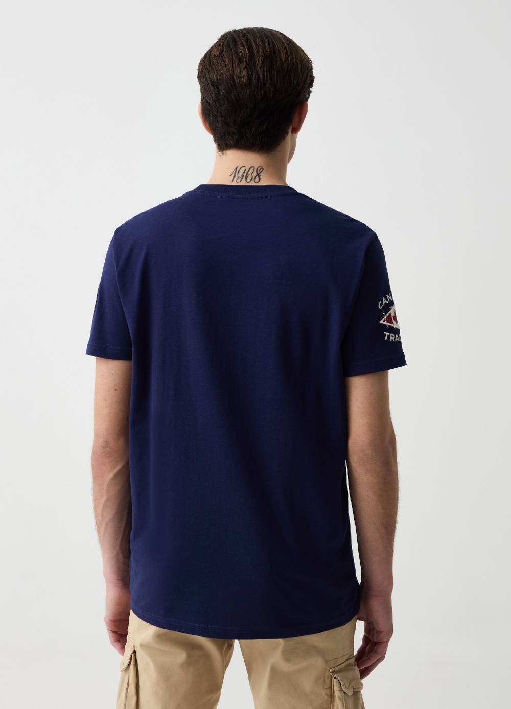 Ovs T-shirt Con Ricamo E Stampa Canda Trail