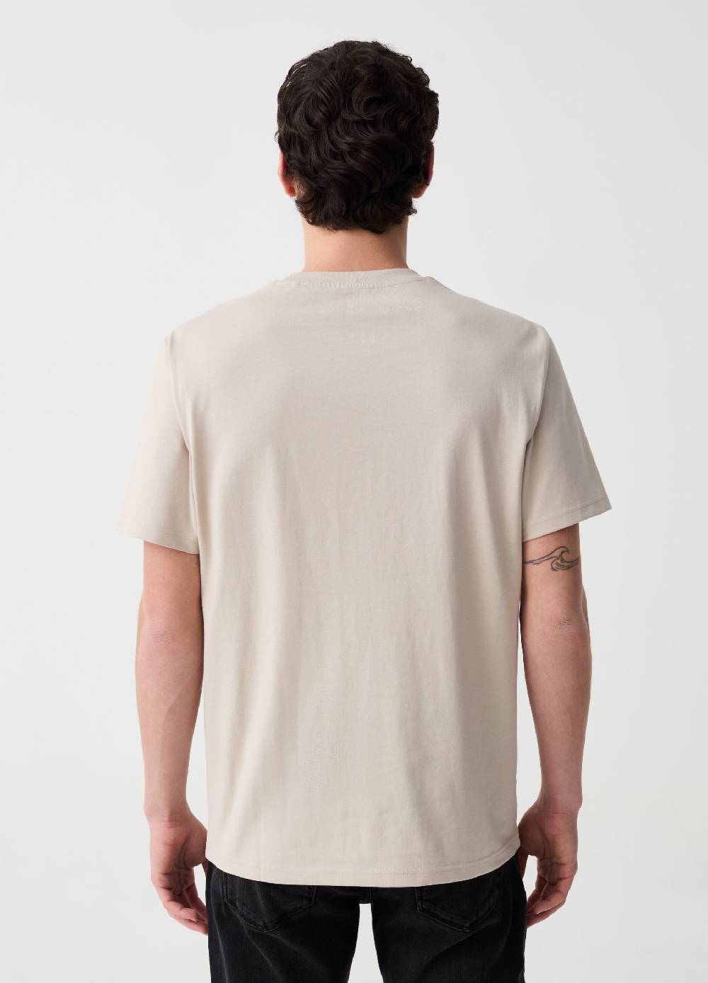 Ovs T-shirt Con Ricamo Logo E Palma