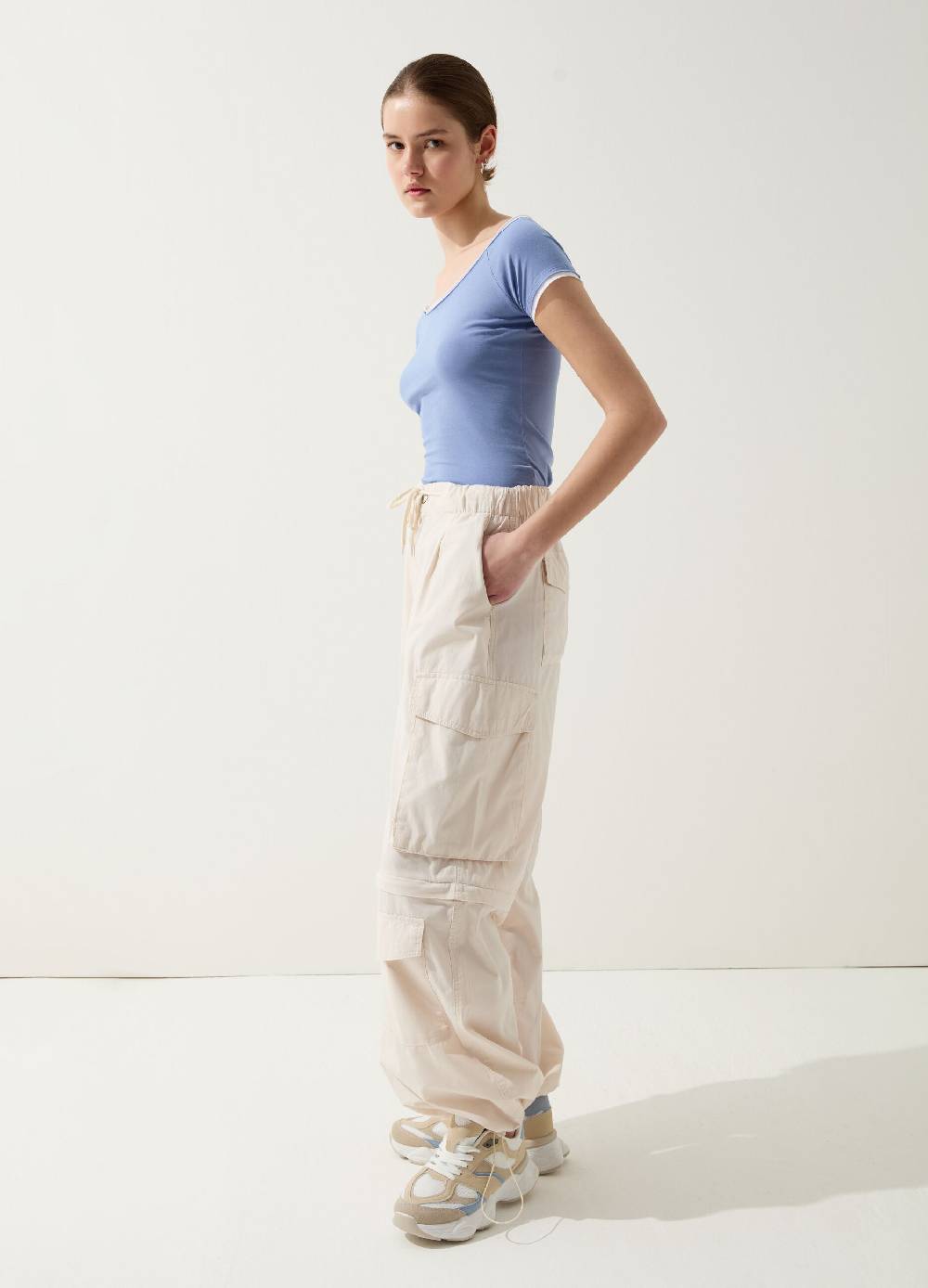 Ovs T-shirt con scollo a barca