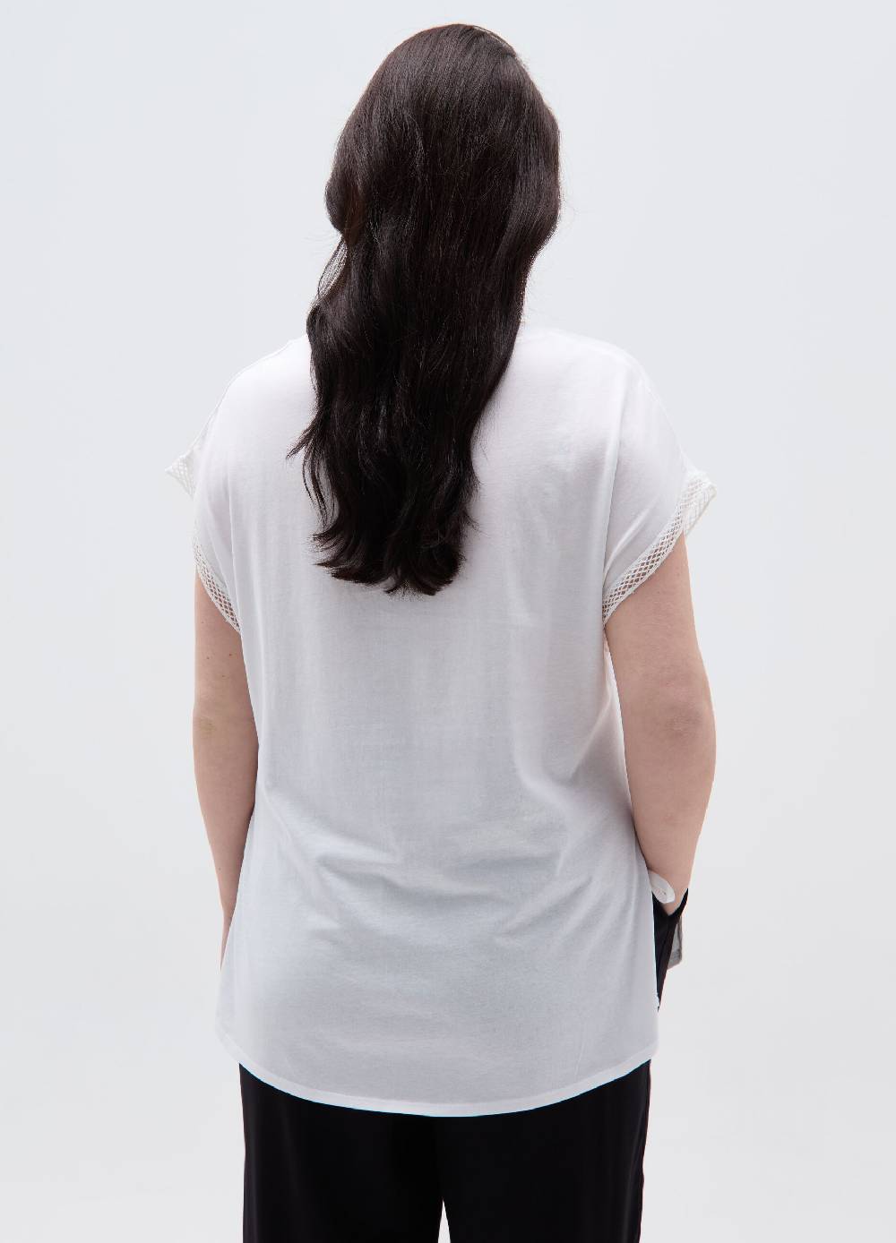 Ovs T-shirt Con Spacchi E Laccetti Curvy