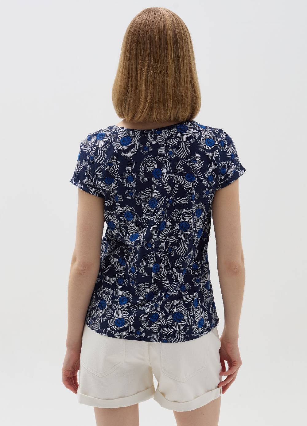 Ovs T-shirt Con Stampa A Fiori All-over