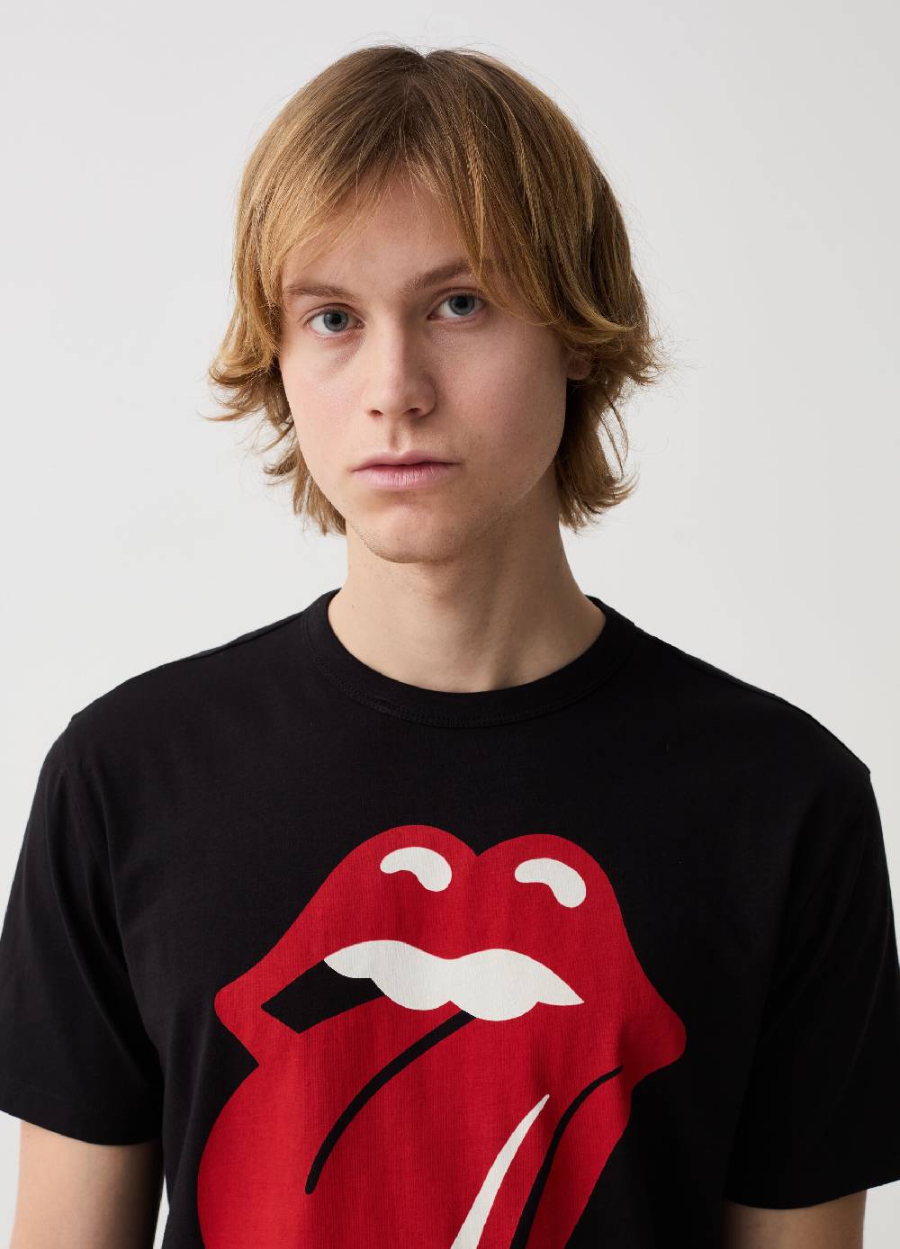 Ovs T-shirt Con Stampa Album Rolling Stones