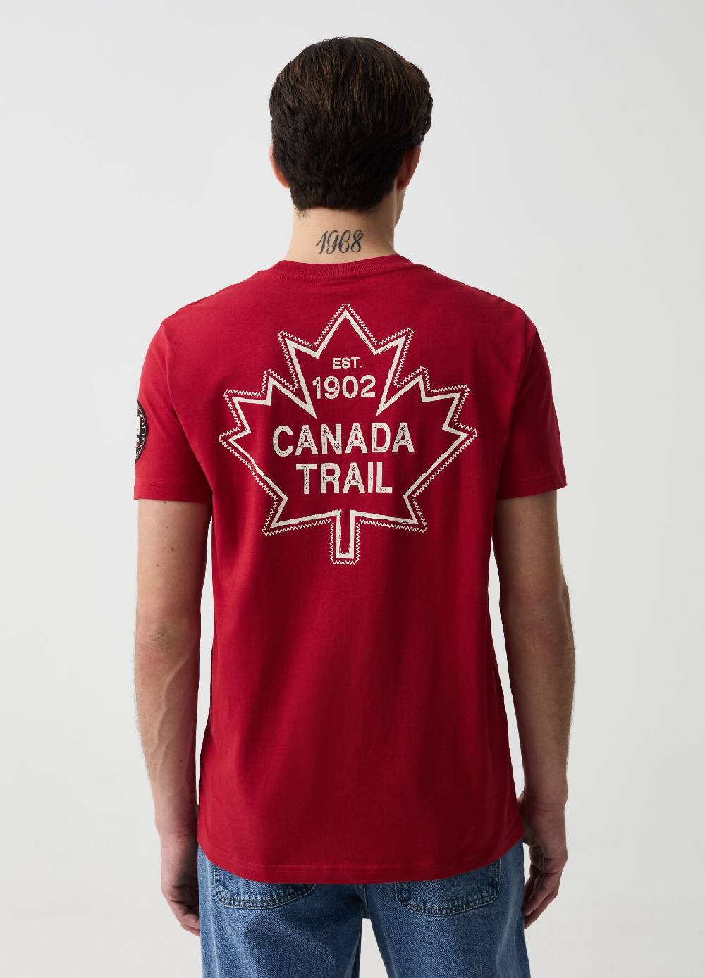 Ovs T-shirt Con Stampa Canada Trail