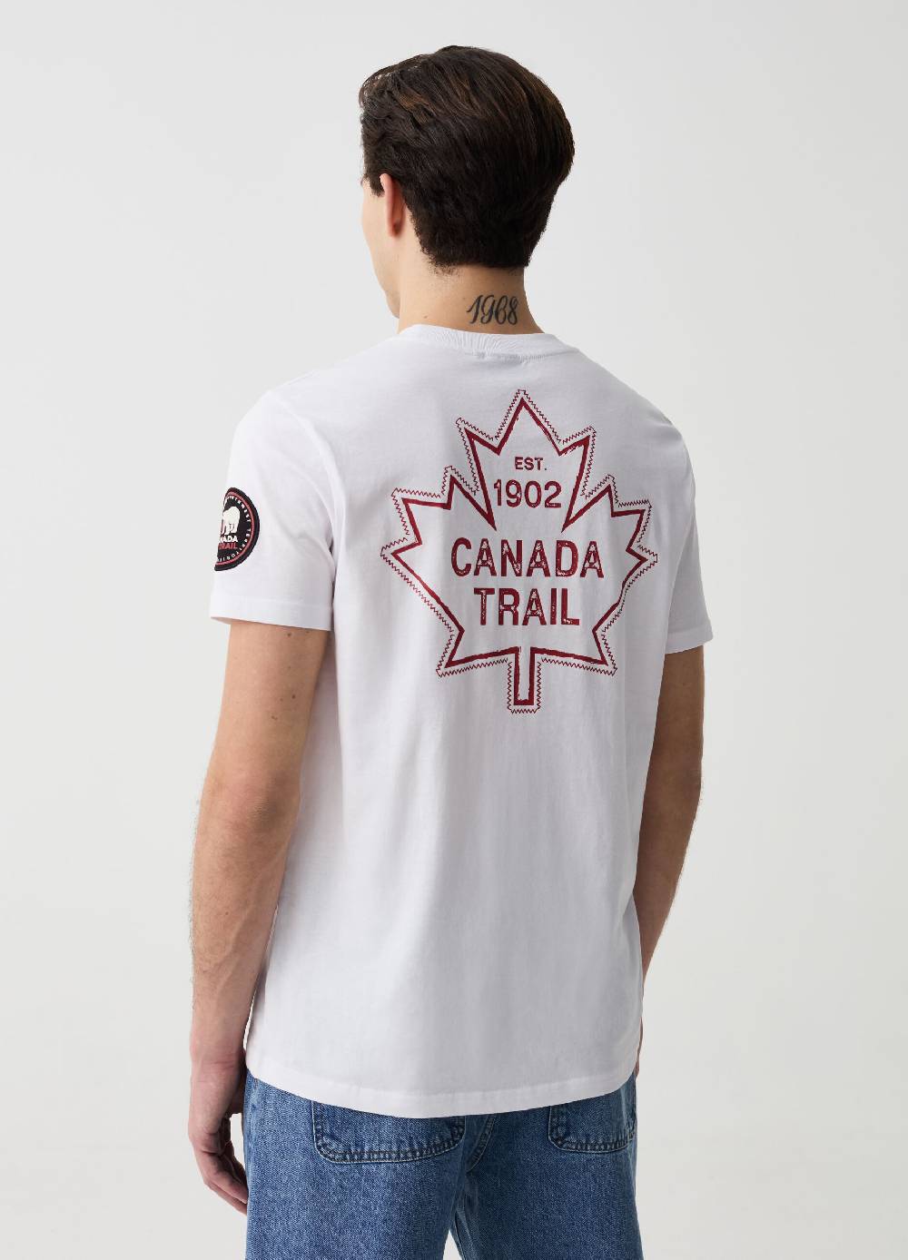 Ovs T-shirt Con Stampa Canada Trail