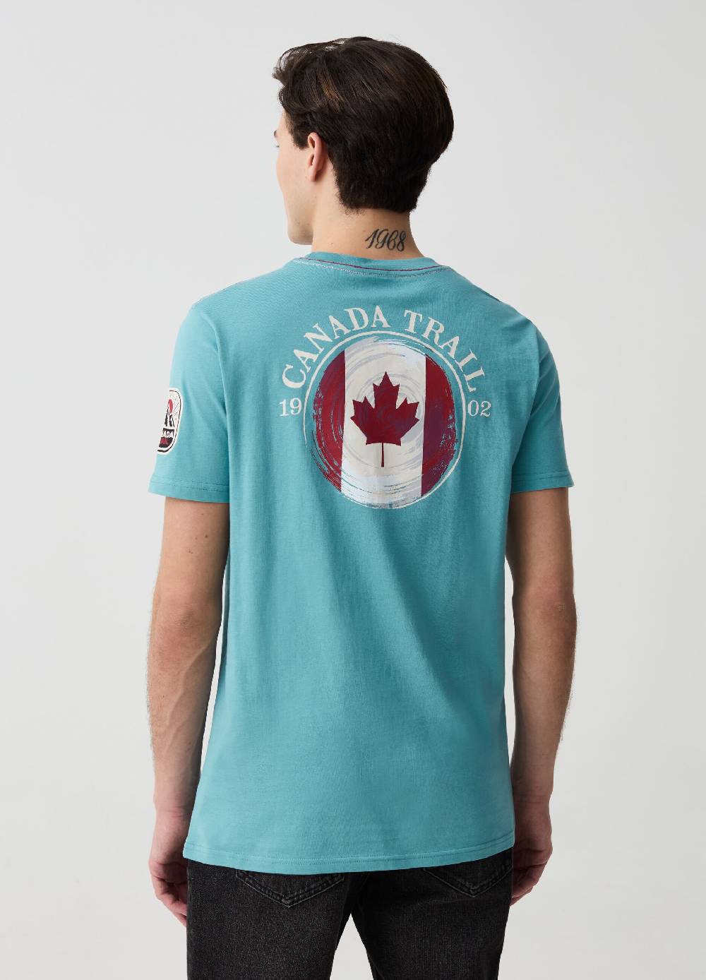 Ovs T-shirt Con Stampa Canada Trail