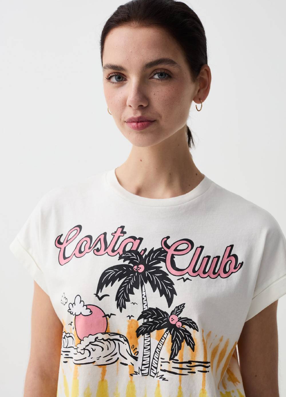 Ovs T-shirt Con Stampa Costa Club