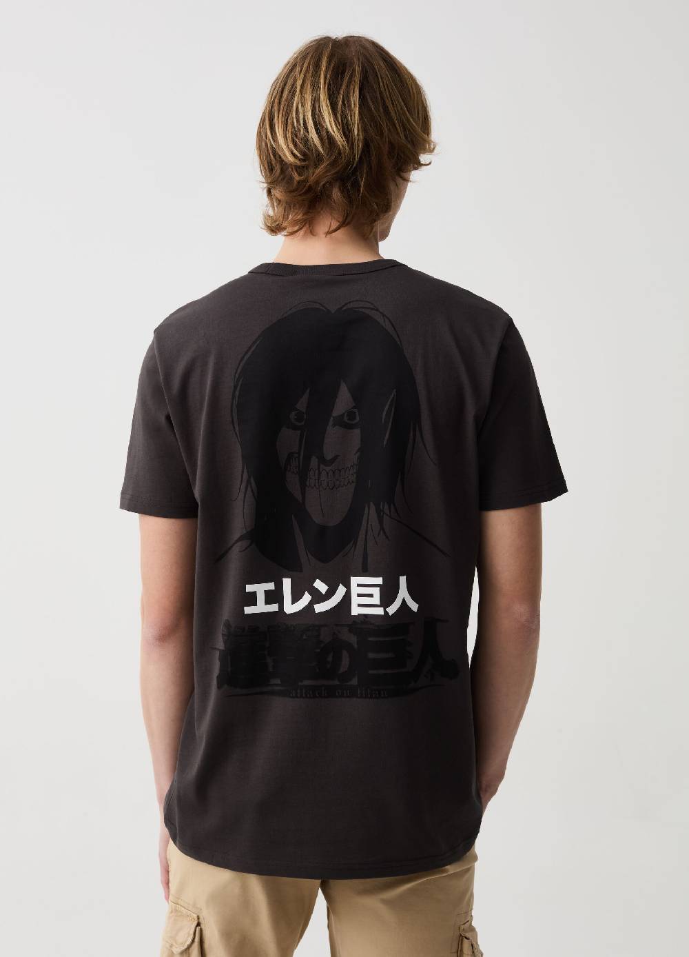 Ovs T-shirt Con Stampa Eren Jaeger