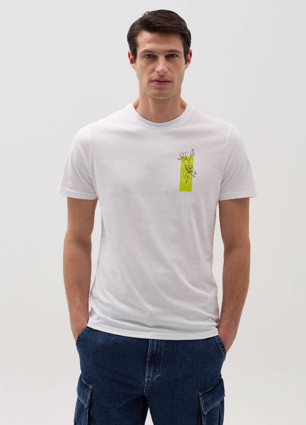 Ovs T-shirt Con Stampa Fiori