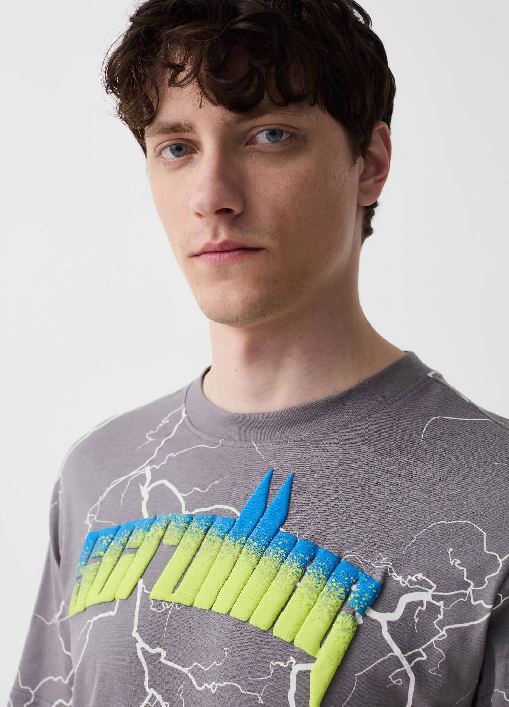 Ovs T-shirt Con Stampa Fulmini E Scritta
